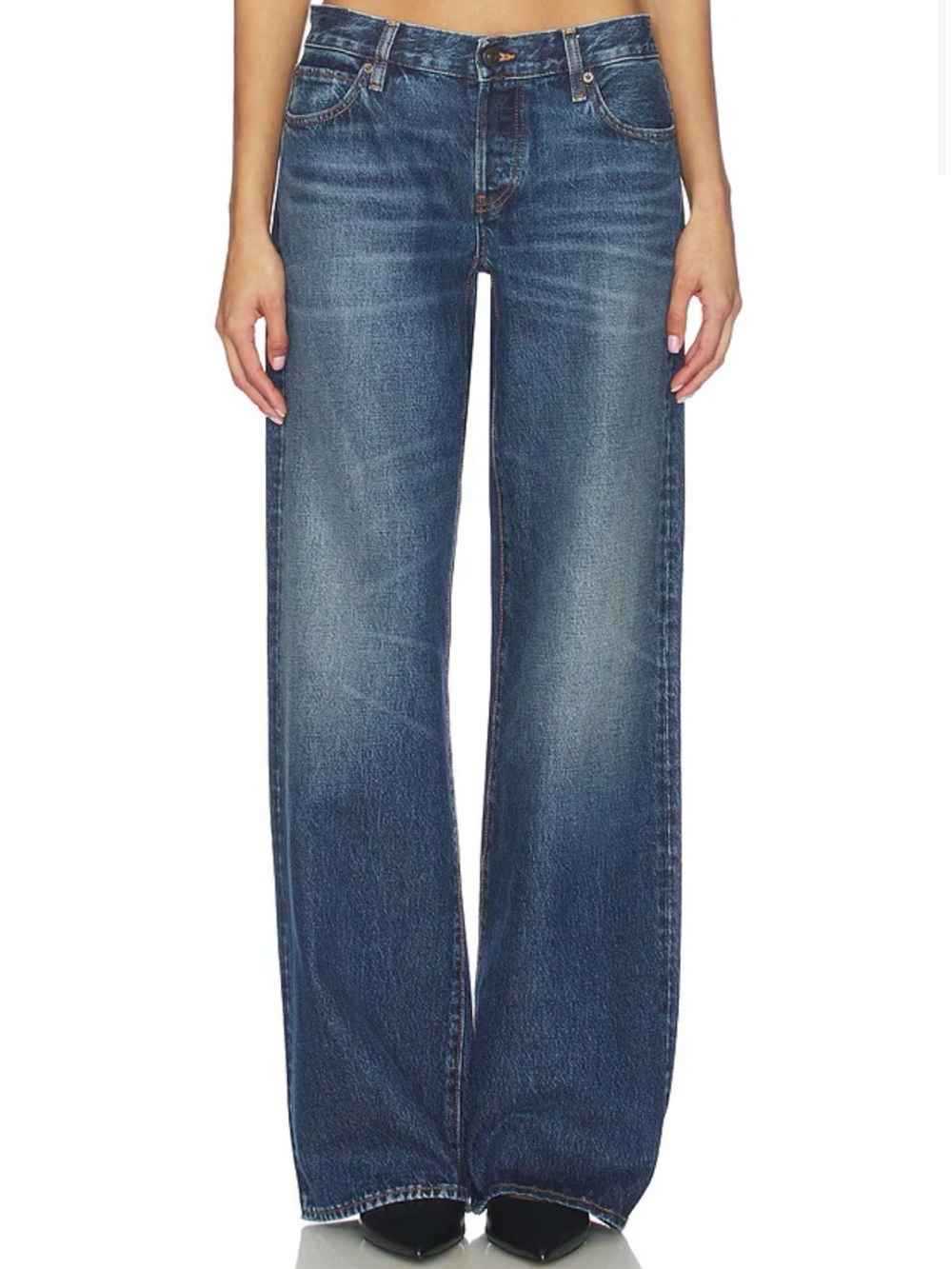 NWT FRAME x Amelia Gray The Pixie Gray Jeans 25 Tolerate Low Rise Flare $198